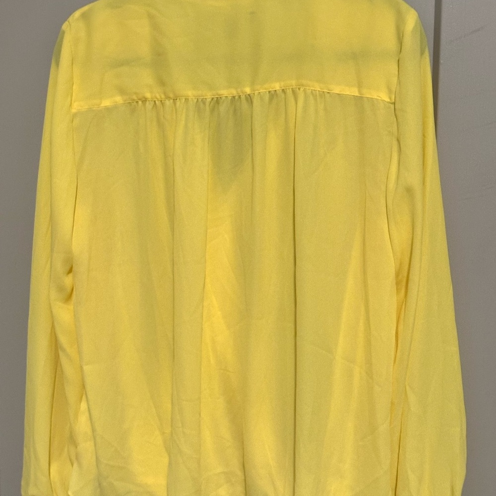 INC International Concepts Women's Yellow Blouse - Picture 4 of 4